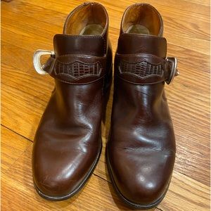 Ariat booties with buckle
